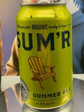 Vintage Beer Can Sum'r Summer Ale Uinta Brewing Tab Empty Aluminum Can